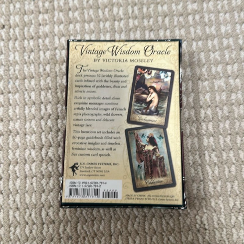 Vintage Wisdom Oracle Card Set