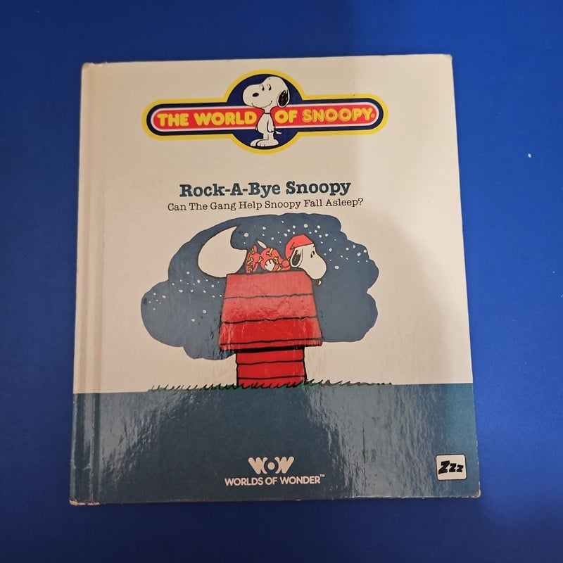 Rock-a-Bye Snoopy