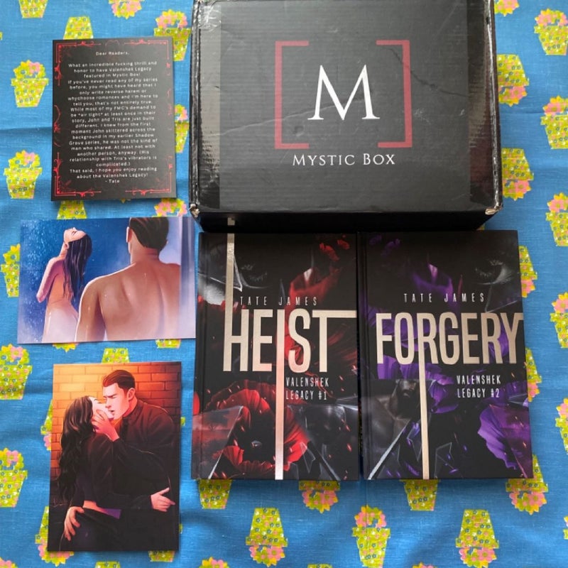 Heist & Forgery Mystic Box with art prints