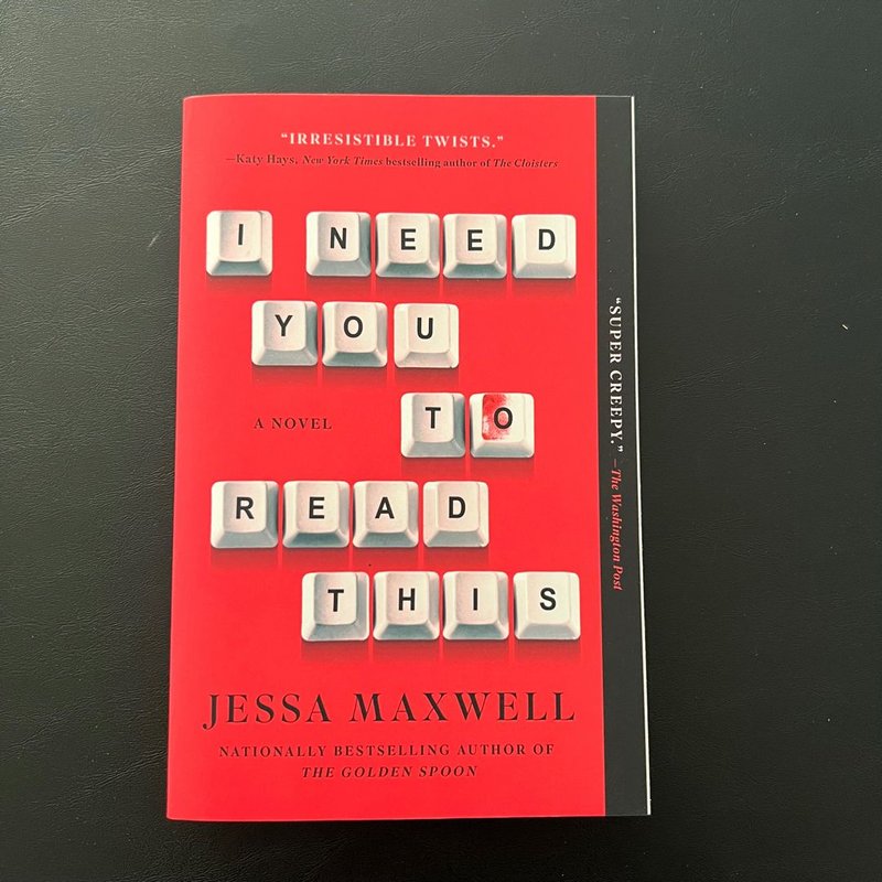 I Need You to Read This