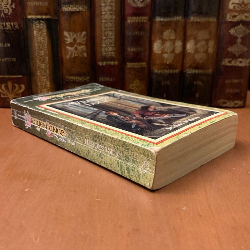 Vintage DragonLance: Weasel's Luck, Heroes 3, 1988 First Edition First Printing