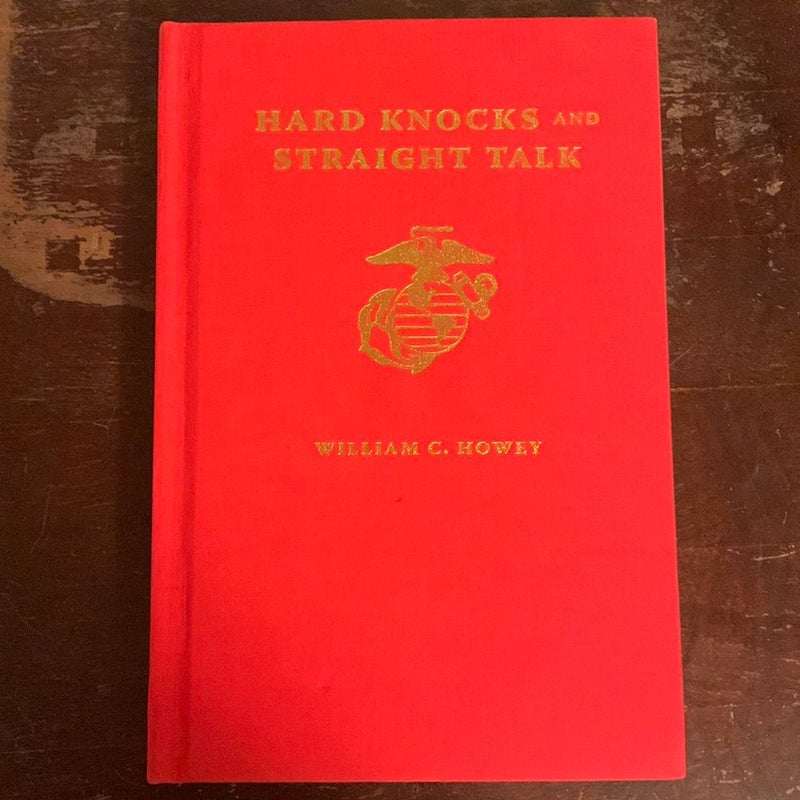 HARD KNOCKS & STRAIGHT TALK- SIGNED Hardcover!