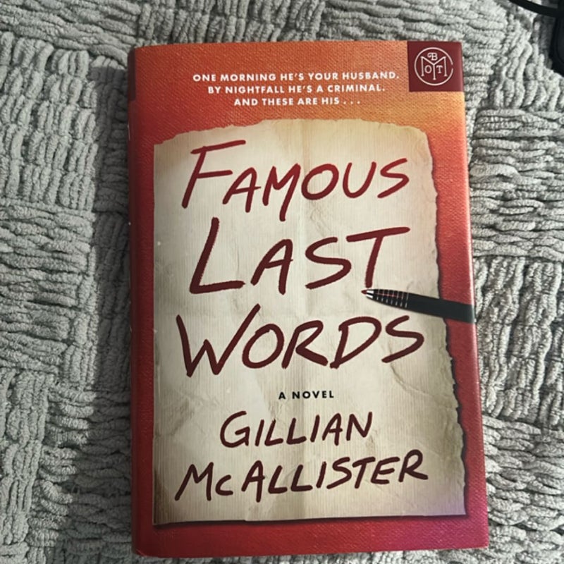 Famous Last Words