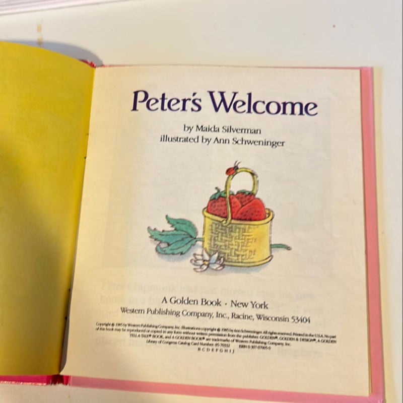 Peter’s Welcome 