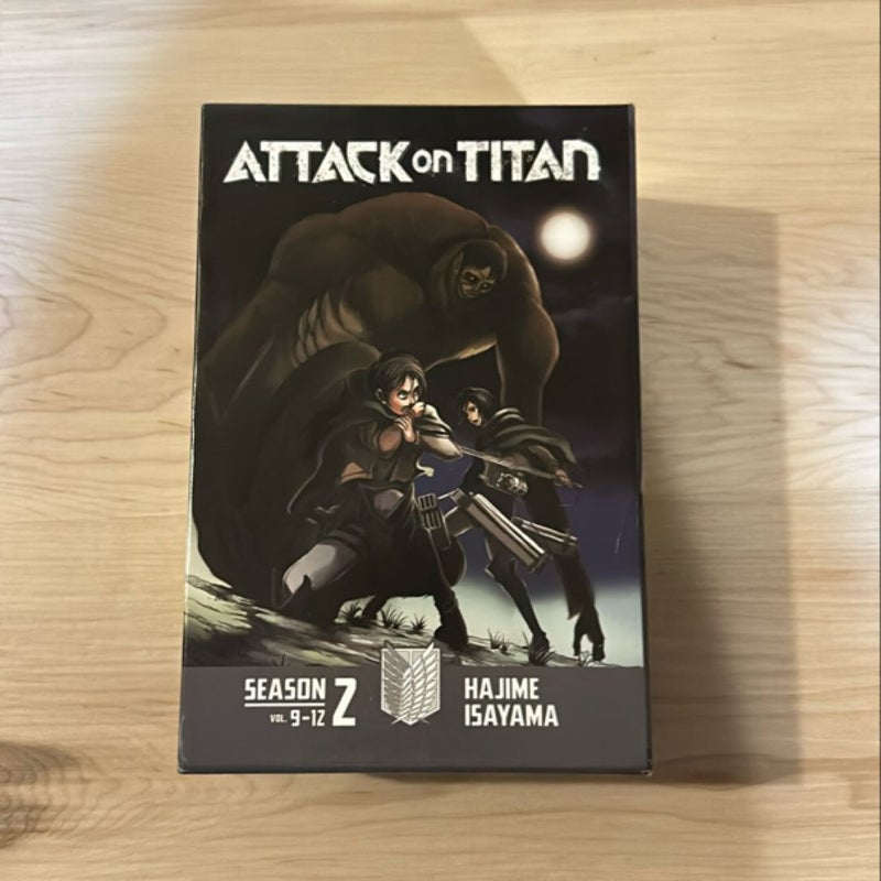 Attack on Titan Season 2 Manga Box Set