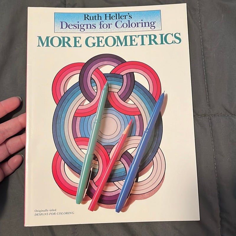 More Geometrics Coloring Book