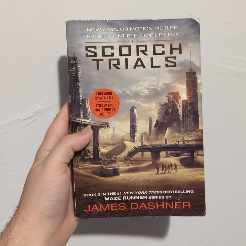 The Scorch Trials Movie Tie-In Edition (Maze Runner, Book Two)