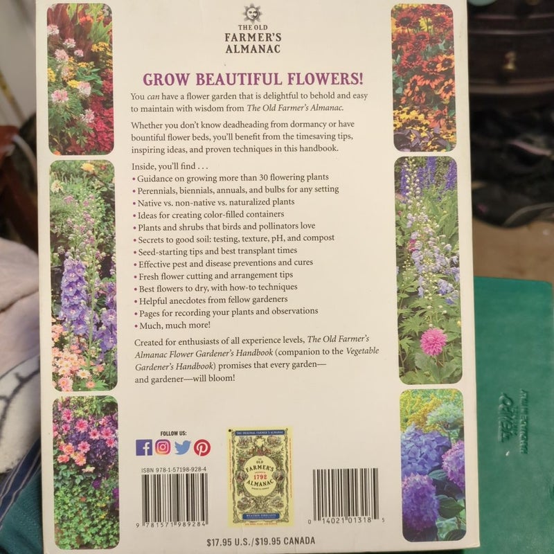 The Old Farmer's Almanac Flower Gardener's Handbook