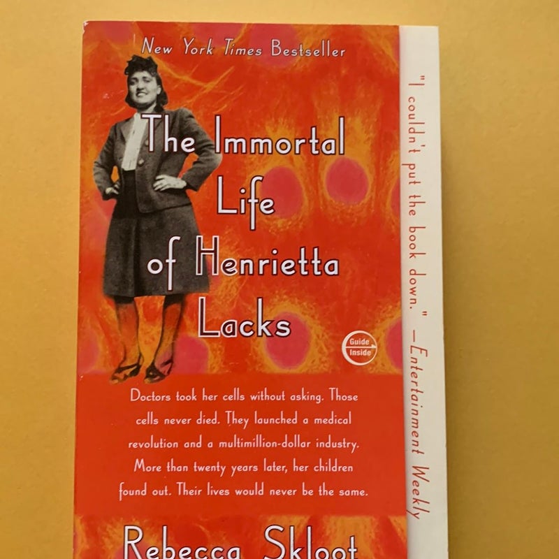 The Immortal Life of Henrietta Lacks no