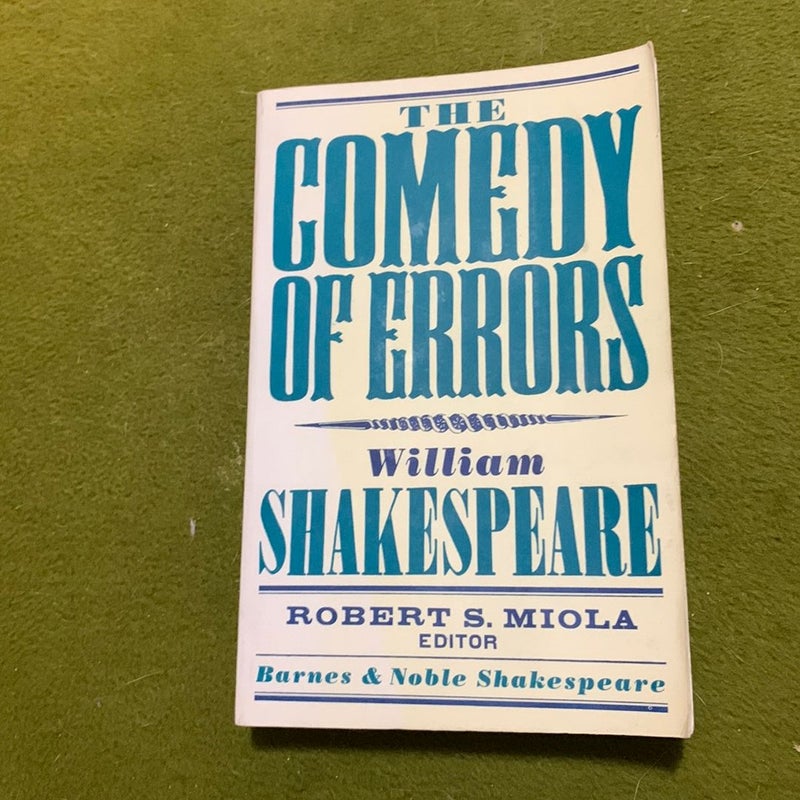 The Comedy of Errors