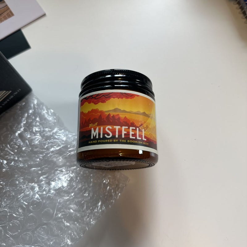 What lies beyond the veil inspired candle 