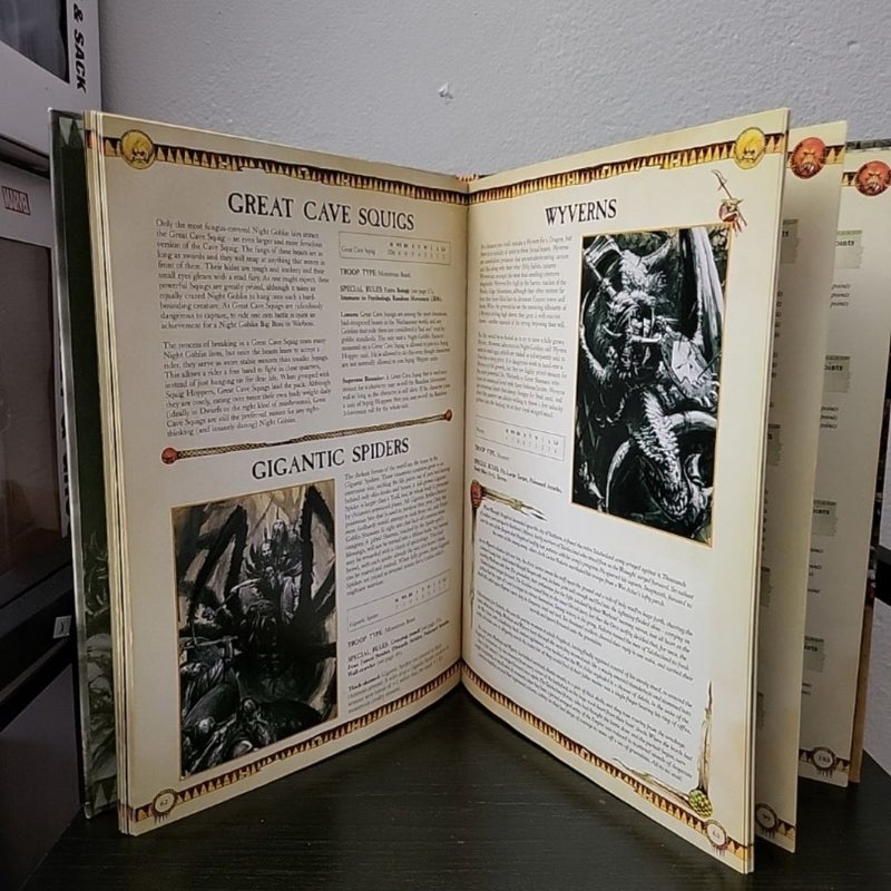 Pre Owned Orcs & Goblins Warhammer Fantasy Army Book Hardcover Games Workshop