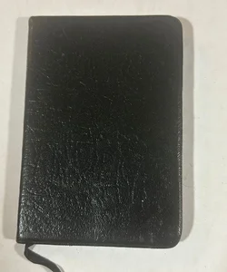 The New Testament- leather, hand-held