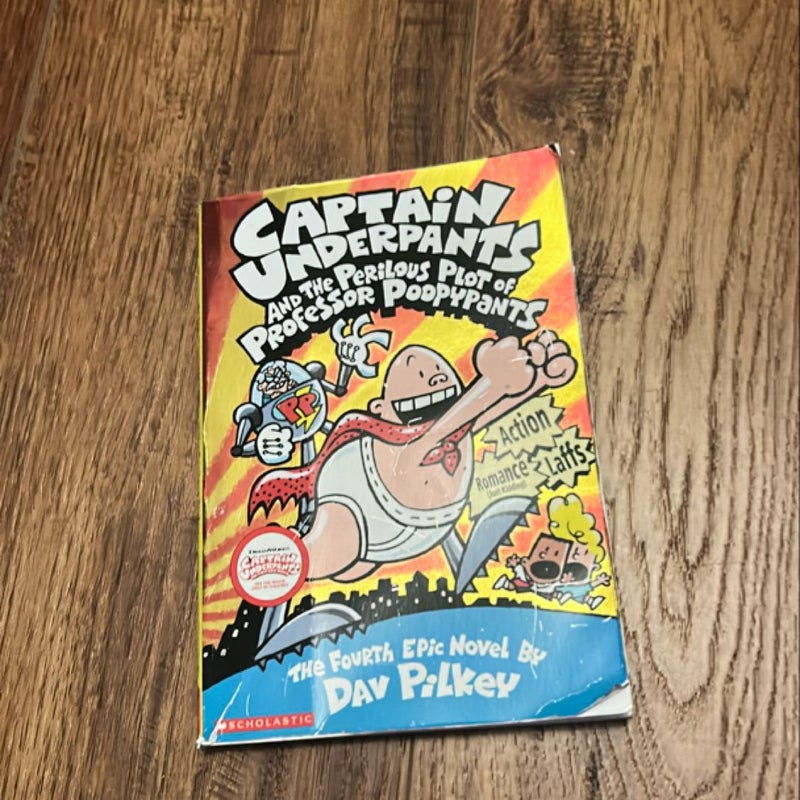 Captain Underpants and the Perilous Plot of Professor Poopypants