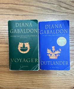 Lot of  2 Voyager and Oulander by Diana Gabaldon