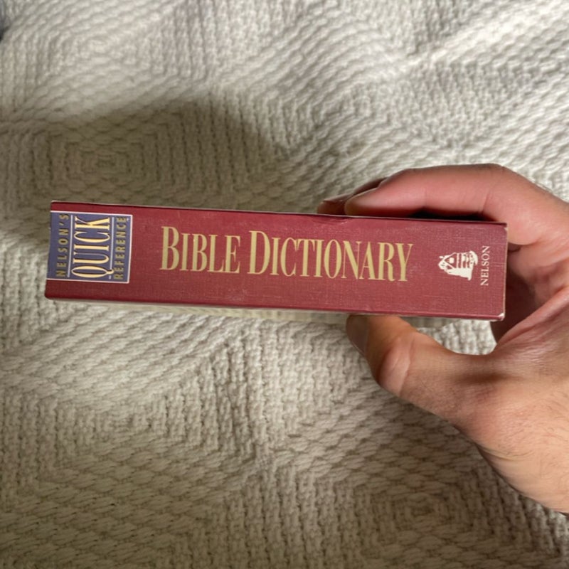 Nelson's Quick Reference Bible Dictionary