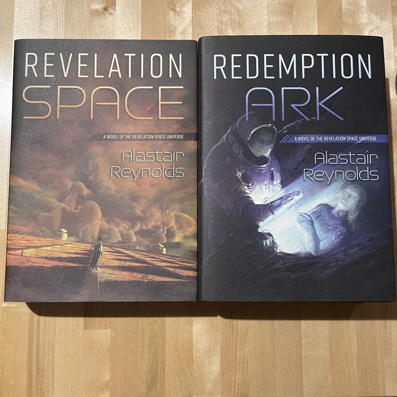 Revelation Space + Redemption Ark by Alastair Reynolds #405 w