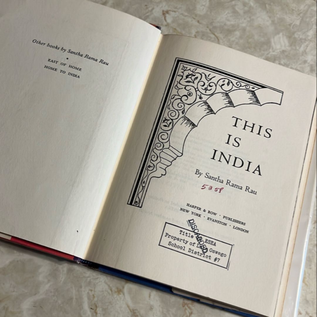 This Is India by Santha Rama Rau, Hardcover | Pangobooks