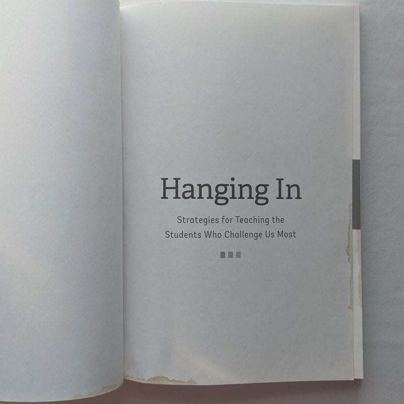 Hanging In