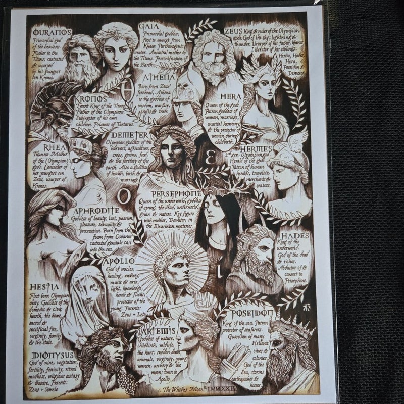 Greek Gods & Goddesses 