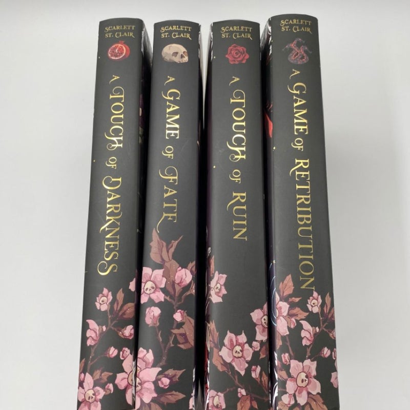 A Touch of Darkness By Bookish Box Signed by Author 1-4