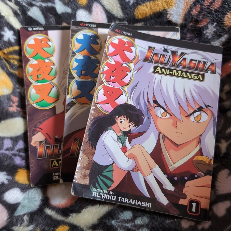 Inuyasha Ani-Manga, Vol. 1-3