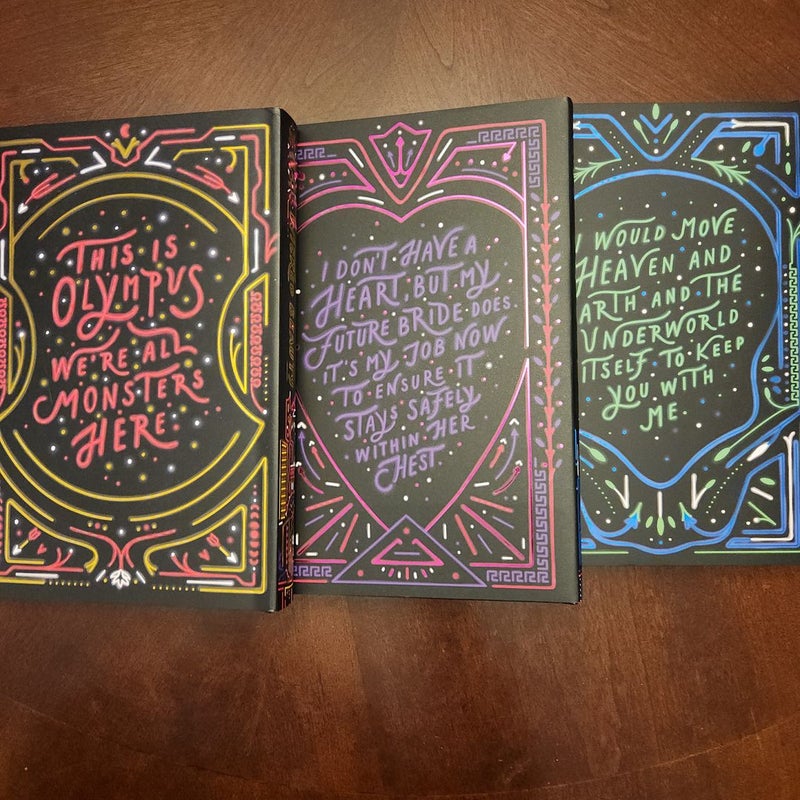 Neon Gods Electric Idol (Books 13) Wicked Beauty *SIGNED BOOKISH