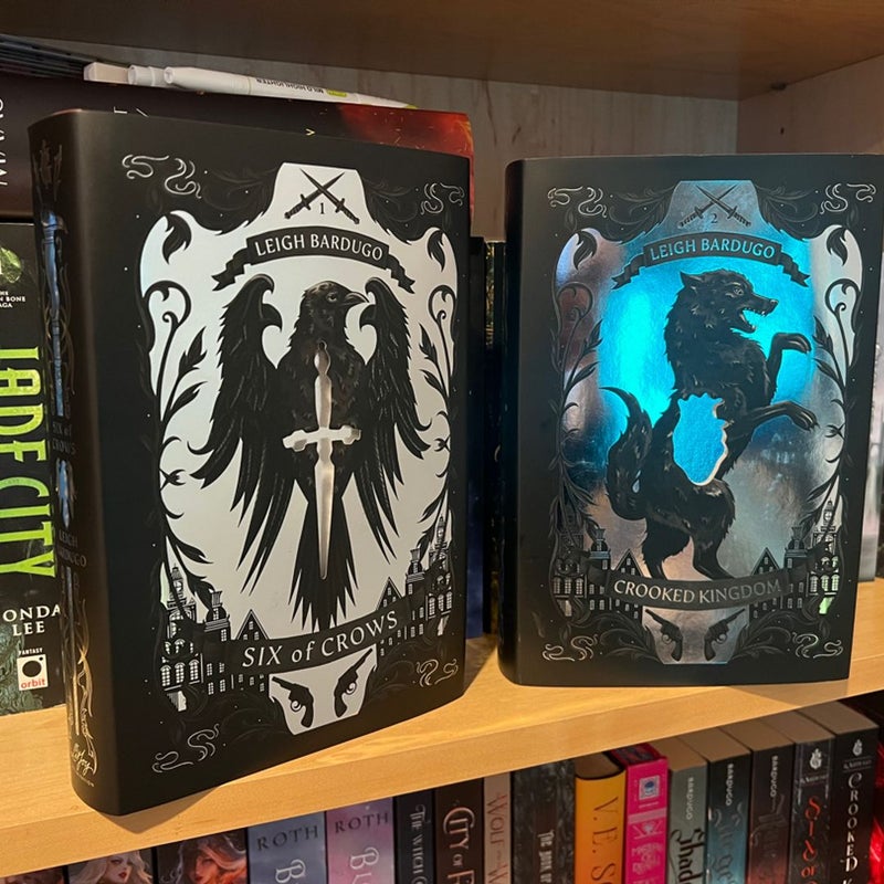 Six of Crows Duology by Litjoy Crate (Special Edition Box Set) & New Dust Jackets*