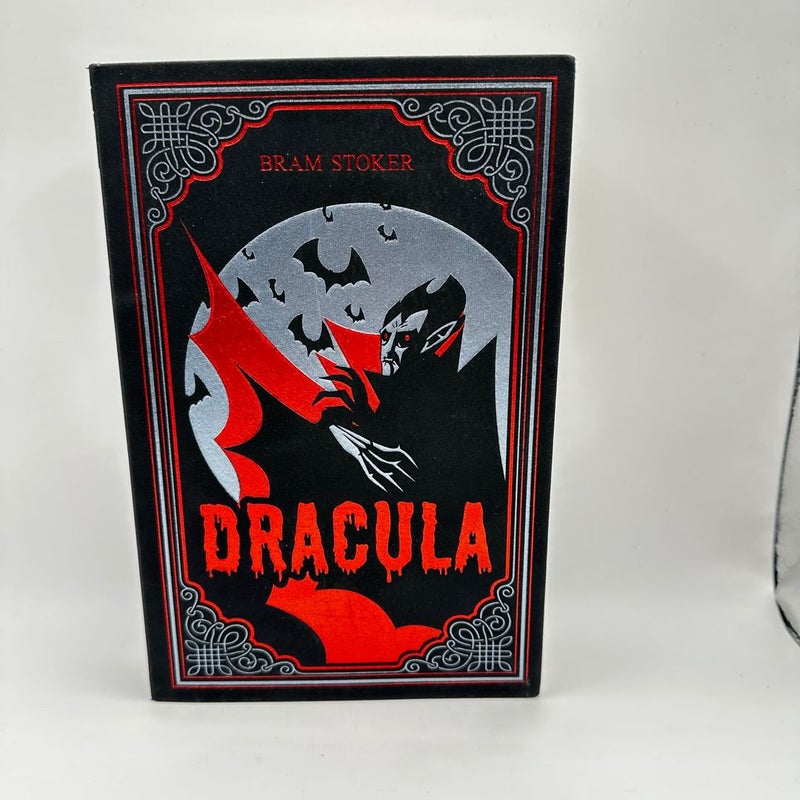 DRACULA & FRANKENSTEIN Set of 2 Faux Leather Bound 