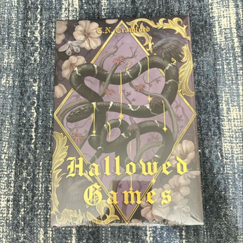 Hallowed Games - signed Bookish Box edition w printed edges