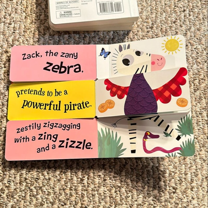 A lot of 4 Muddle and Match books (Kane Miller/Usborne)