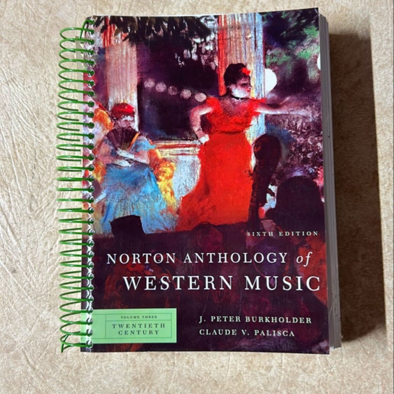 The Norton Anthology of Western Music