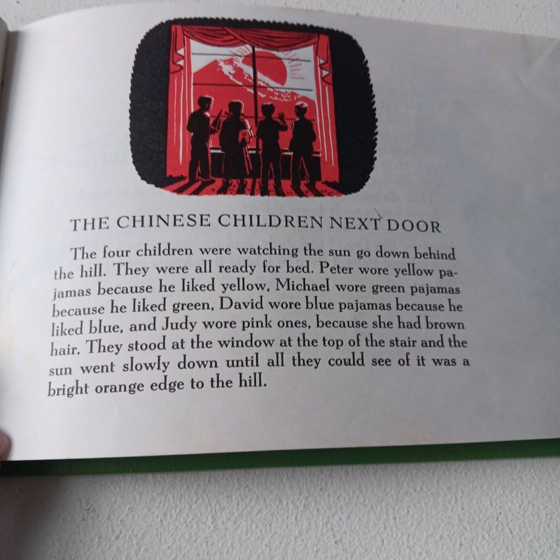 The Chinese Children Next Door - Copyright 1942 - Beautiful Illustrations!!!