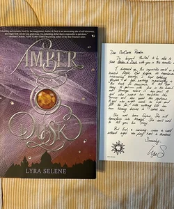 Amber and Dusk OwlCrate Signed Edition 