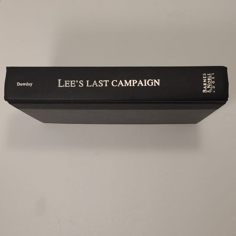 Lee's Last Campaign