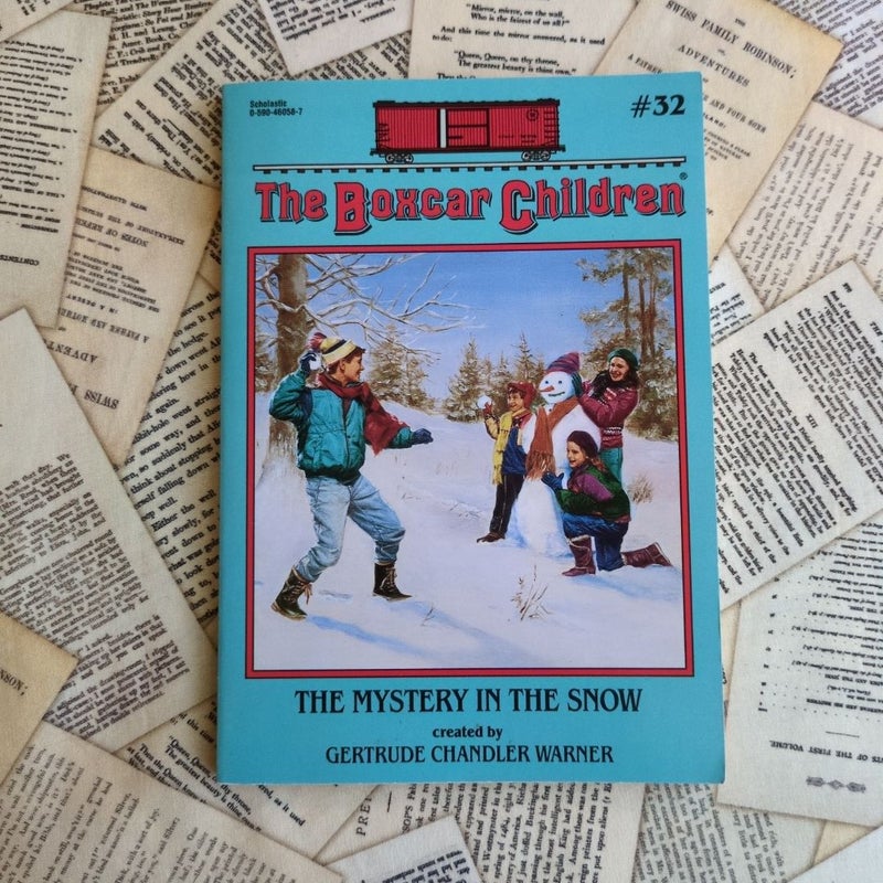 The Boxcar Children #32: The Mystery in the Snow