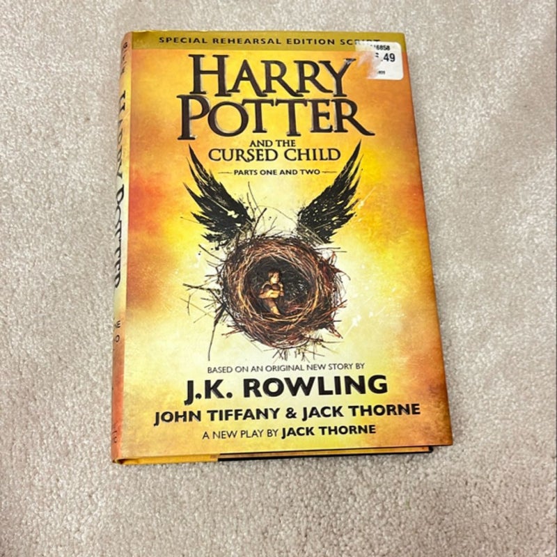 Harry Potter and the Cursed Child Parts One and Two (Special Rehearsal Edition Script)