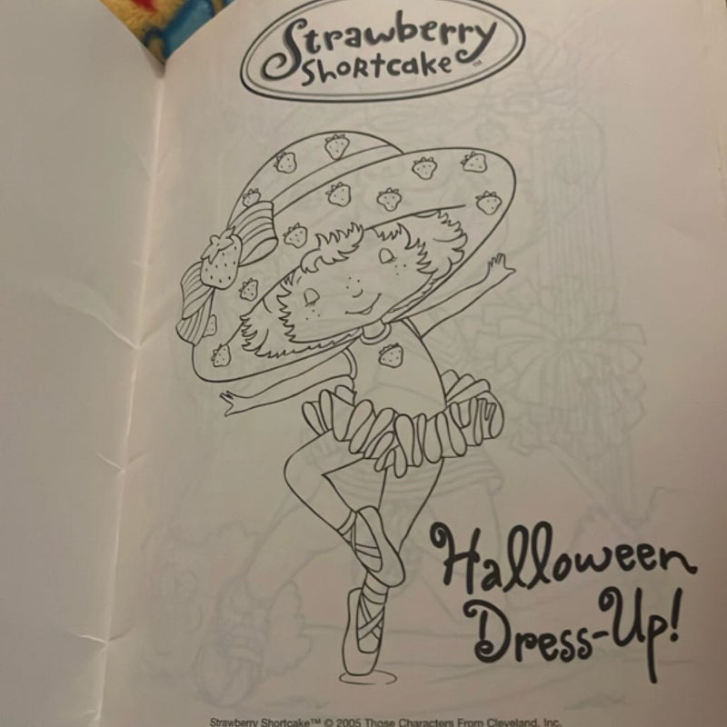 Strawberry shortcake coloring book