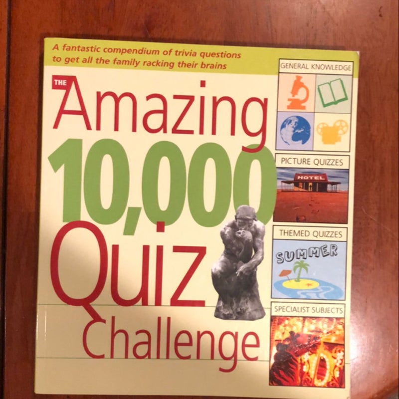 The Amazing 10000 Quiz Challenge