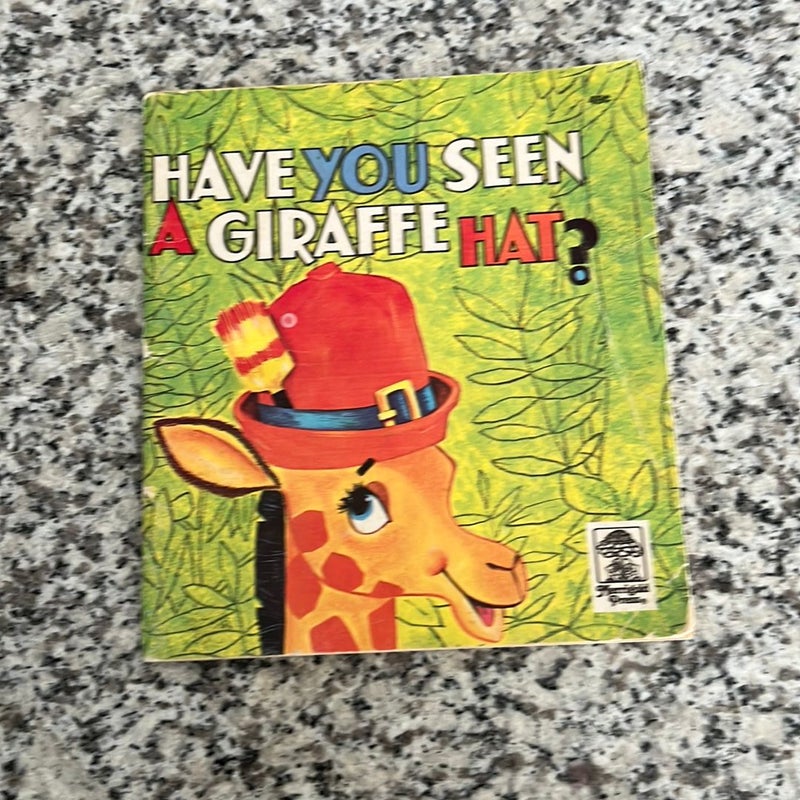 Have you seen a giraffe hat?
