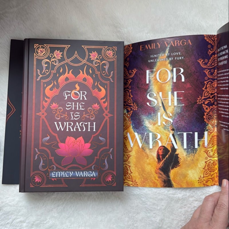 For She Is Wrath FairyLoot Edition SIGNED