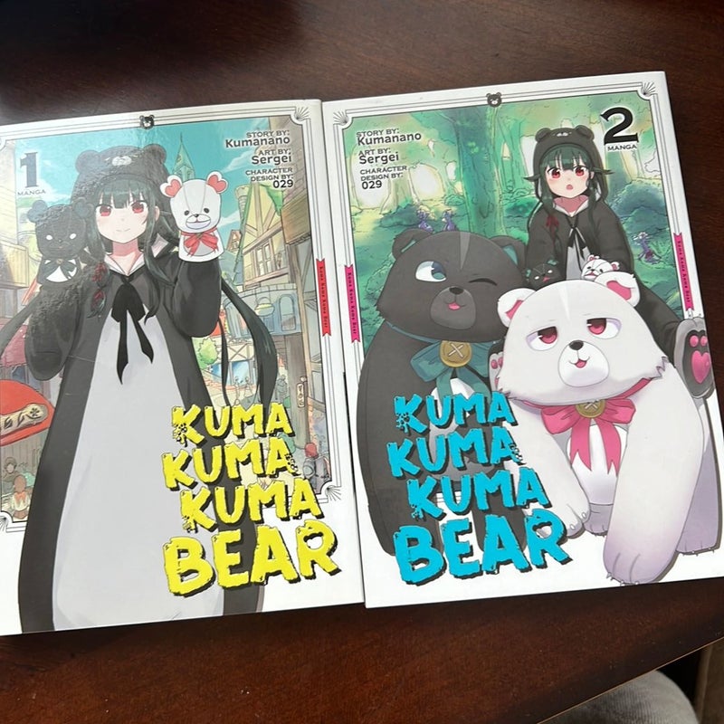 Kuma Kuma Kuma Bear (Manga) Vol. 1 & 2