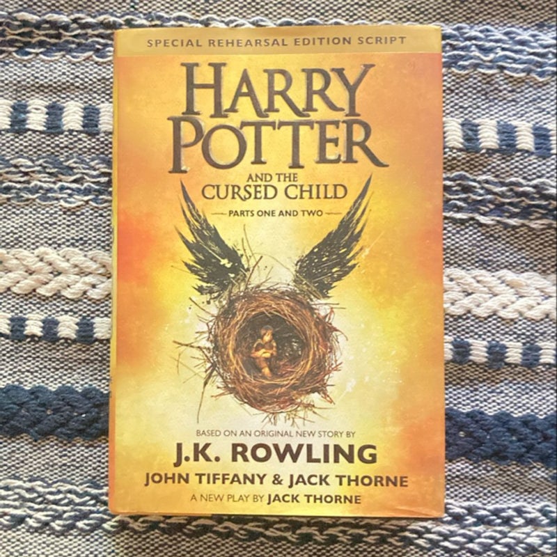 Harry Potter and the Cursed Child Parts One and Two (Special Rehearsal Edition Script)