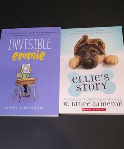 Invisible Emmie & Ellie's Story 2 Book Bundle 