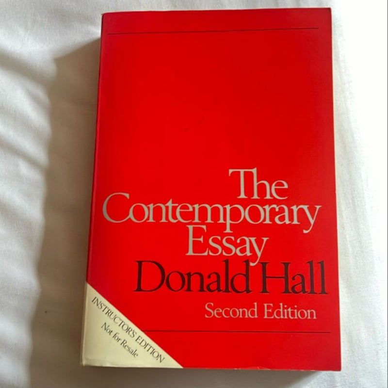 The Contemporary Essay