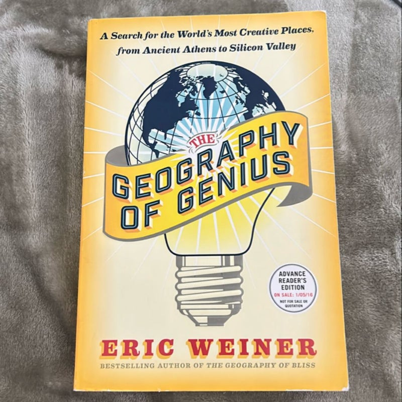 ARC COPY - The Geography of Genius