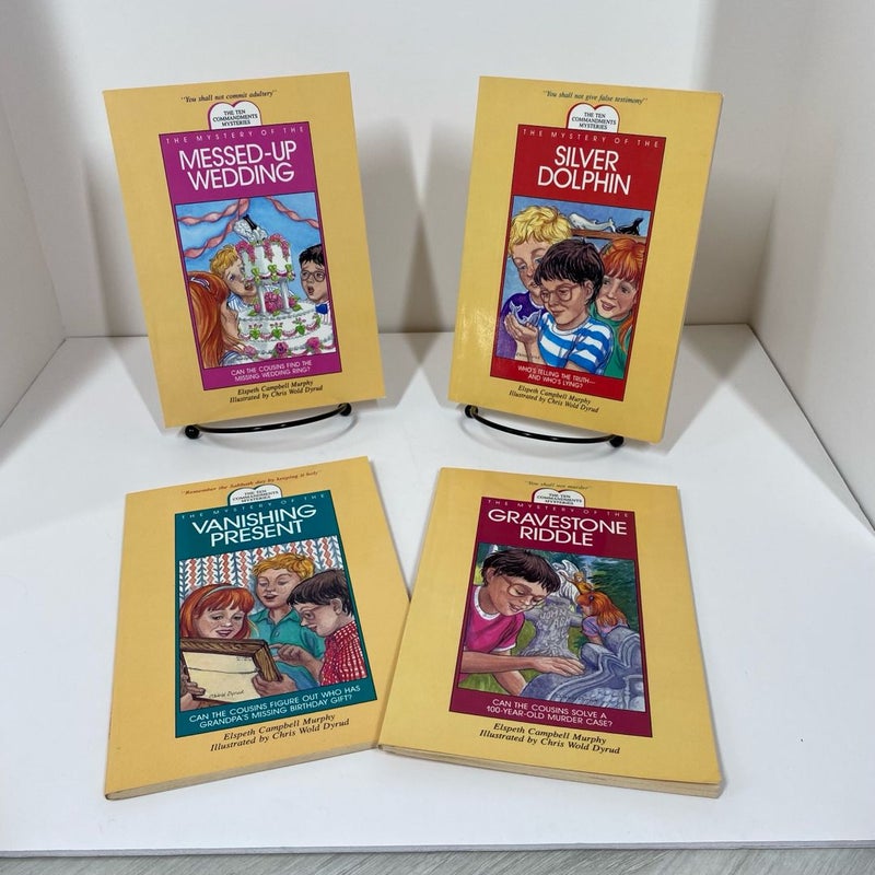 Lot of Four (4) Ten Commandment Mysteries