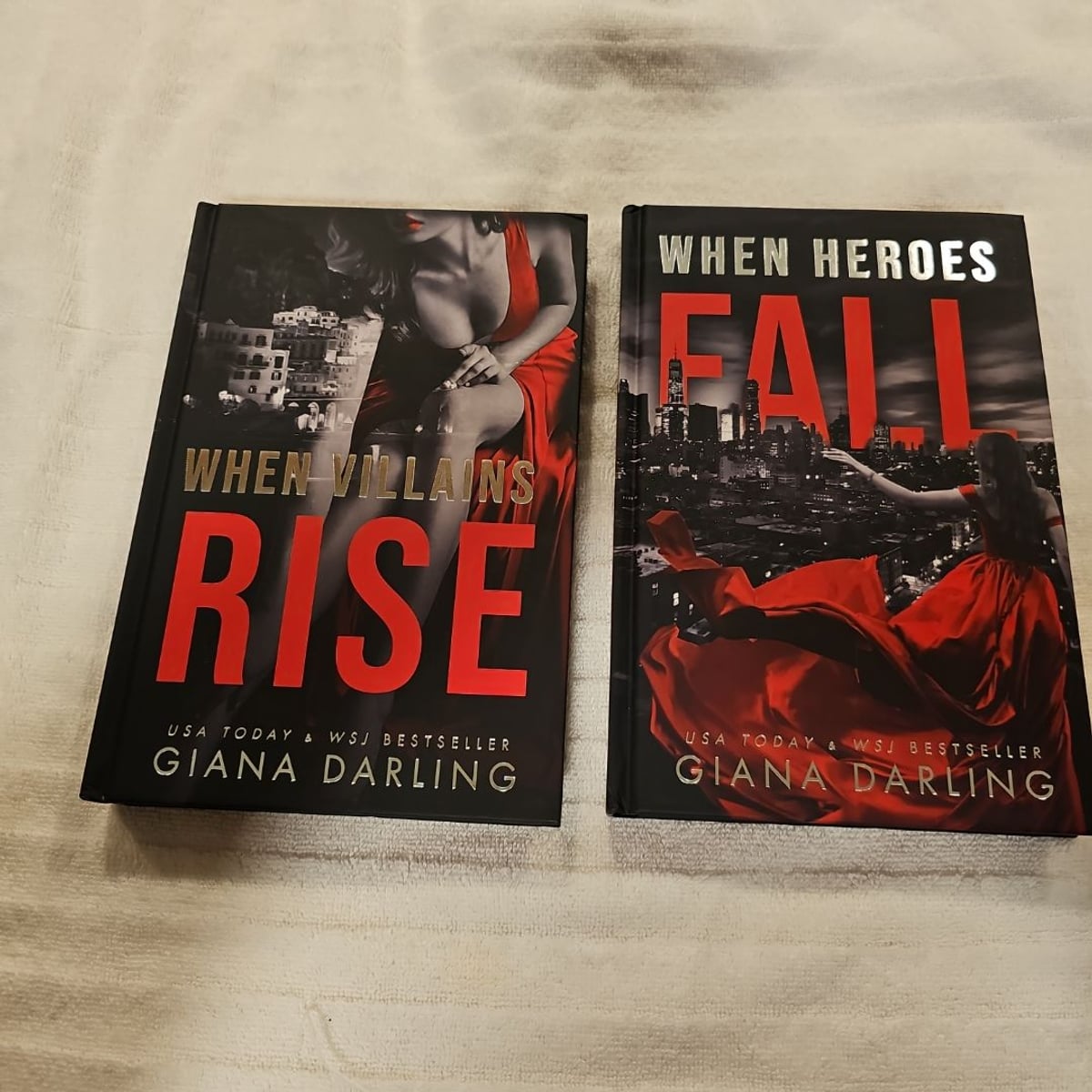 When Villains Rise/When Heroes Fall by Giana Darling, Hardcover ...