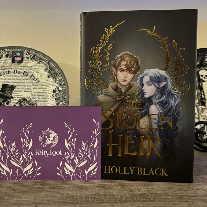 Fairyloot Special Edition of The outlet Stolen Heir by Holly Black