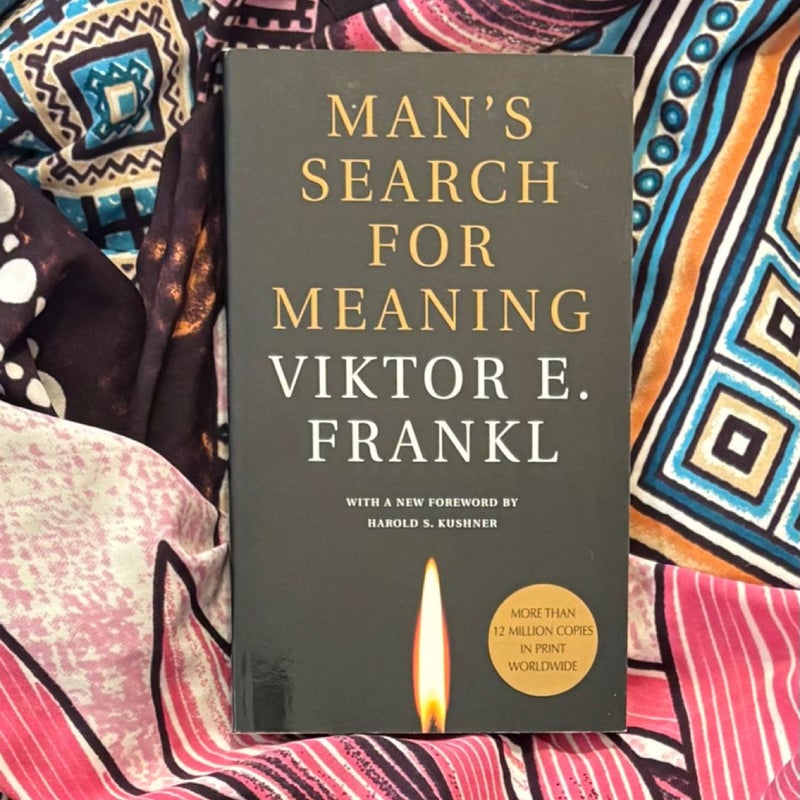 Man's Search for Meaning (OLD EDITION/OUT of PRINT)